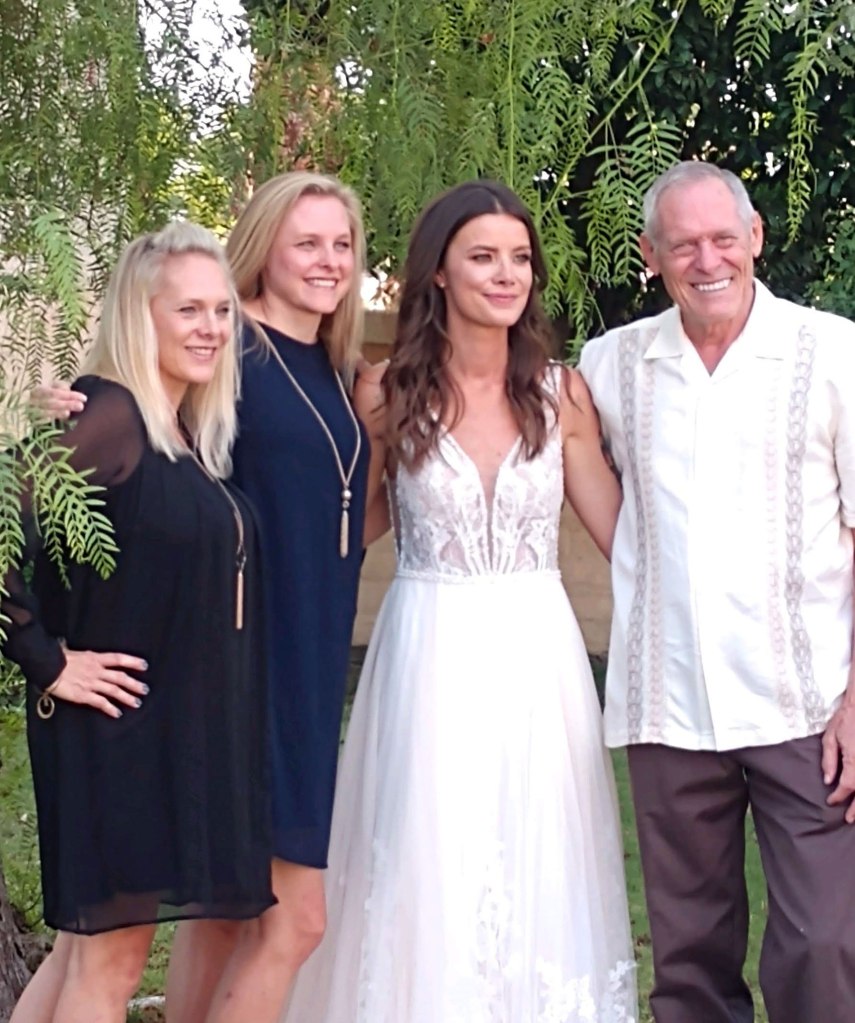 Pre-wedding photo: Dawn, Dana, Rachael, Dave