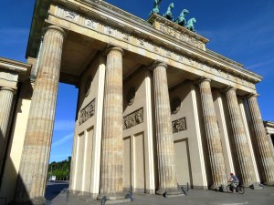 The Brandenburg Gate in Berlin - Aug. 10, 2022