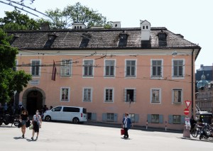 Aug.15, 2022 - Mozart's "Wohnhaus" in Salzburg