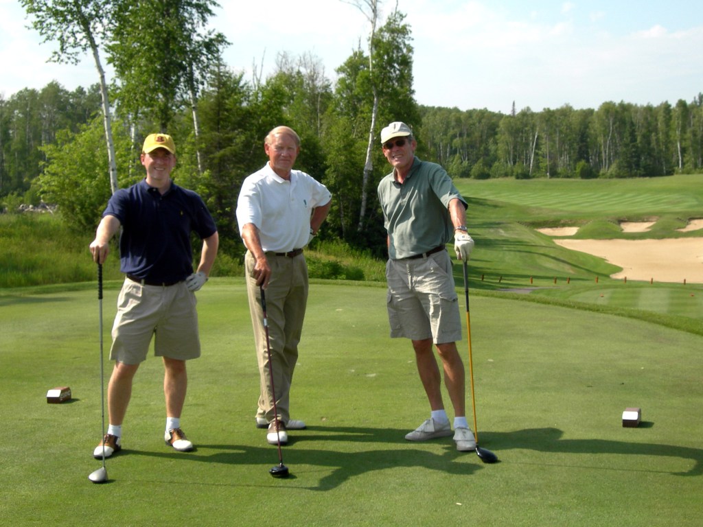 July 7, 2006 - Grant, Don, and Dave Golfing