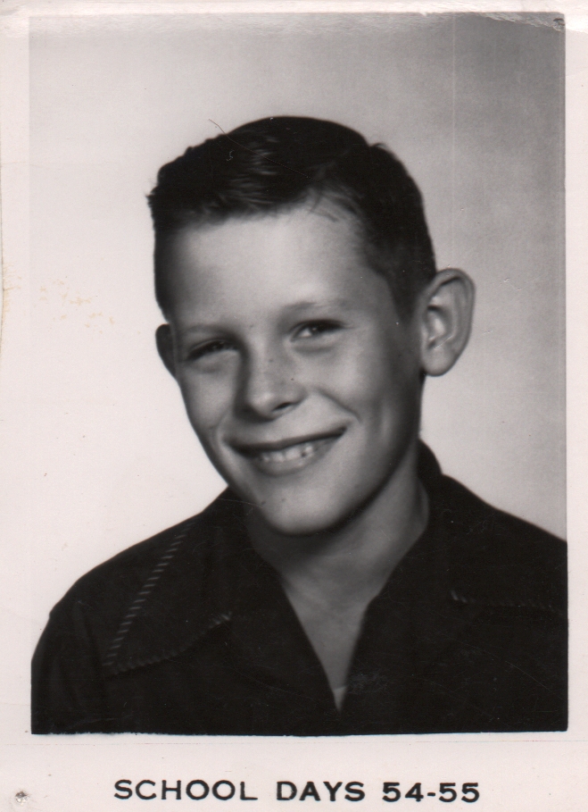 Young Dave about 10 or 11 years old