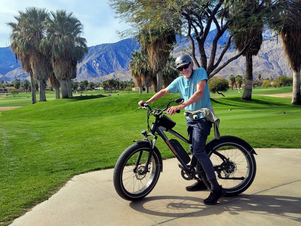 Jan. 28, 2024 - A gorgeous day to be out riding bikes.