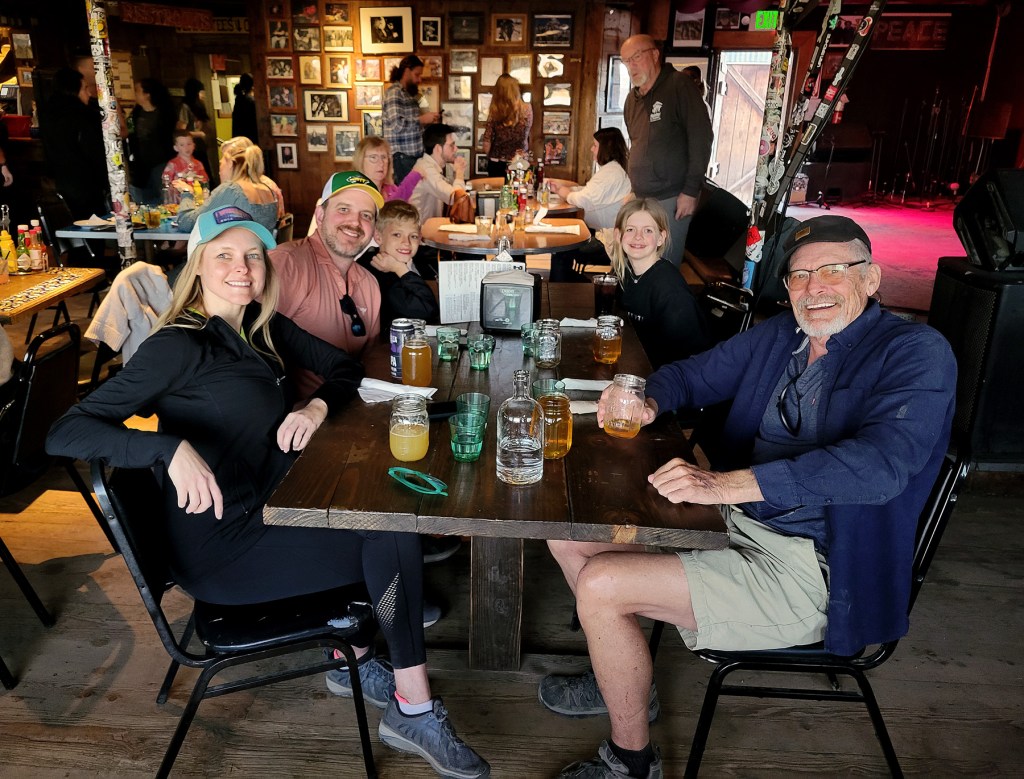 March 11, 2024 - At Pappy & Harriet's for Lunch