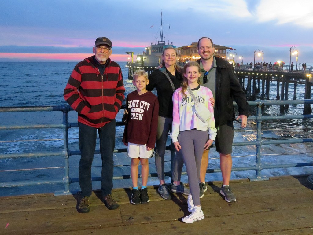 March 12, 2024 - On the Santa Monica Pier