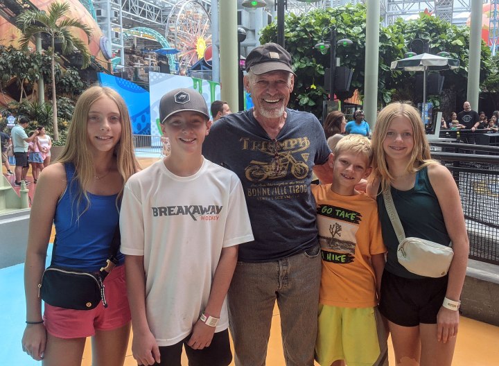 July 9, 2024 - With grandkids at Mall of America