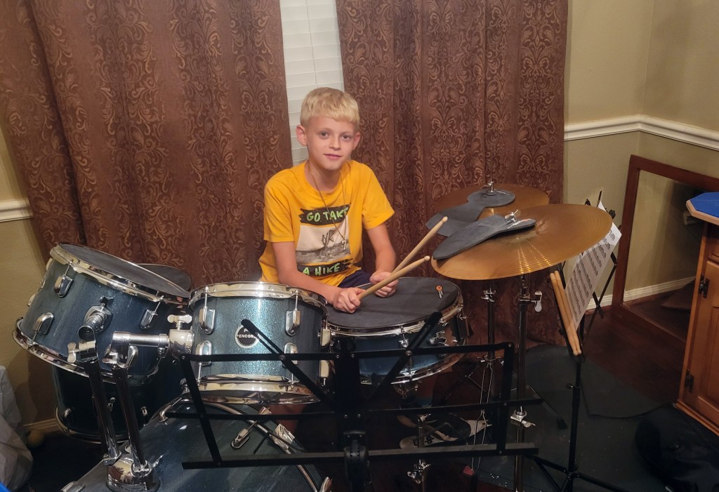 Nov. 3, 2024 - Adam on the Drums
