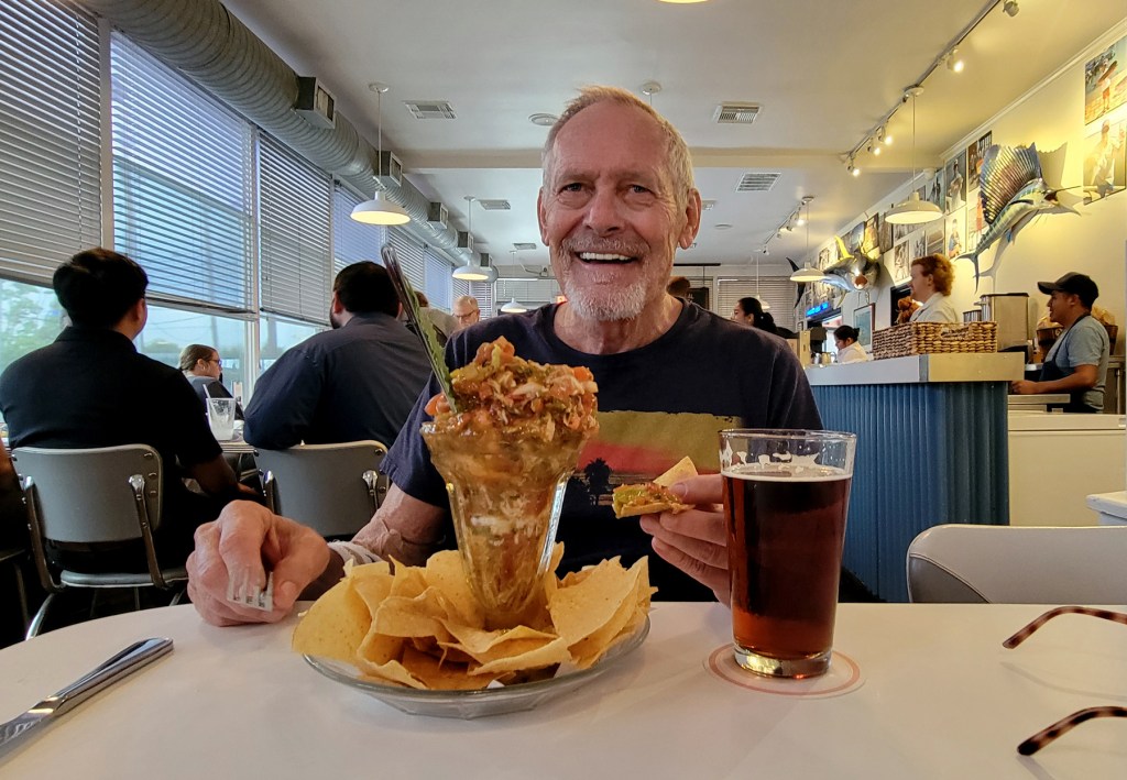 Nov. 1, 2024 - At "Goode Company Seafood" in Houston