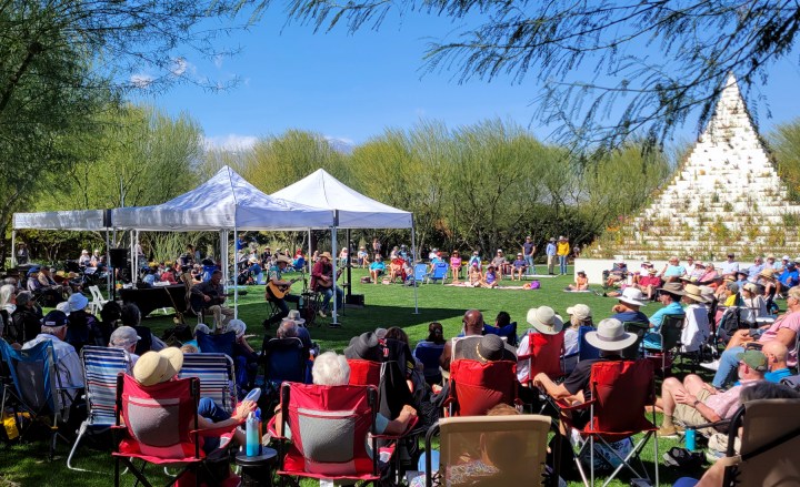 "Music in the Garden" at Sunnylands.
