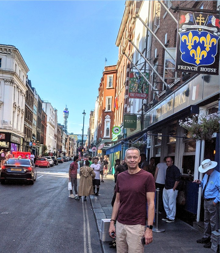 Aug 7, 2022 - The French House in London.