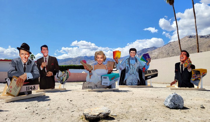 April 3, 2025 - "Neighbors" art installation by John Cerney.