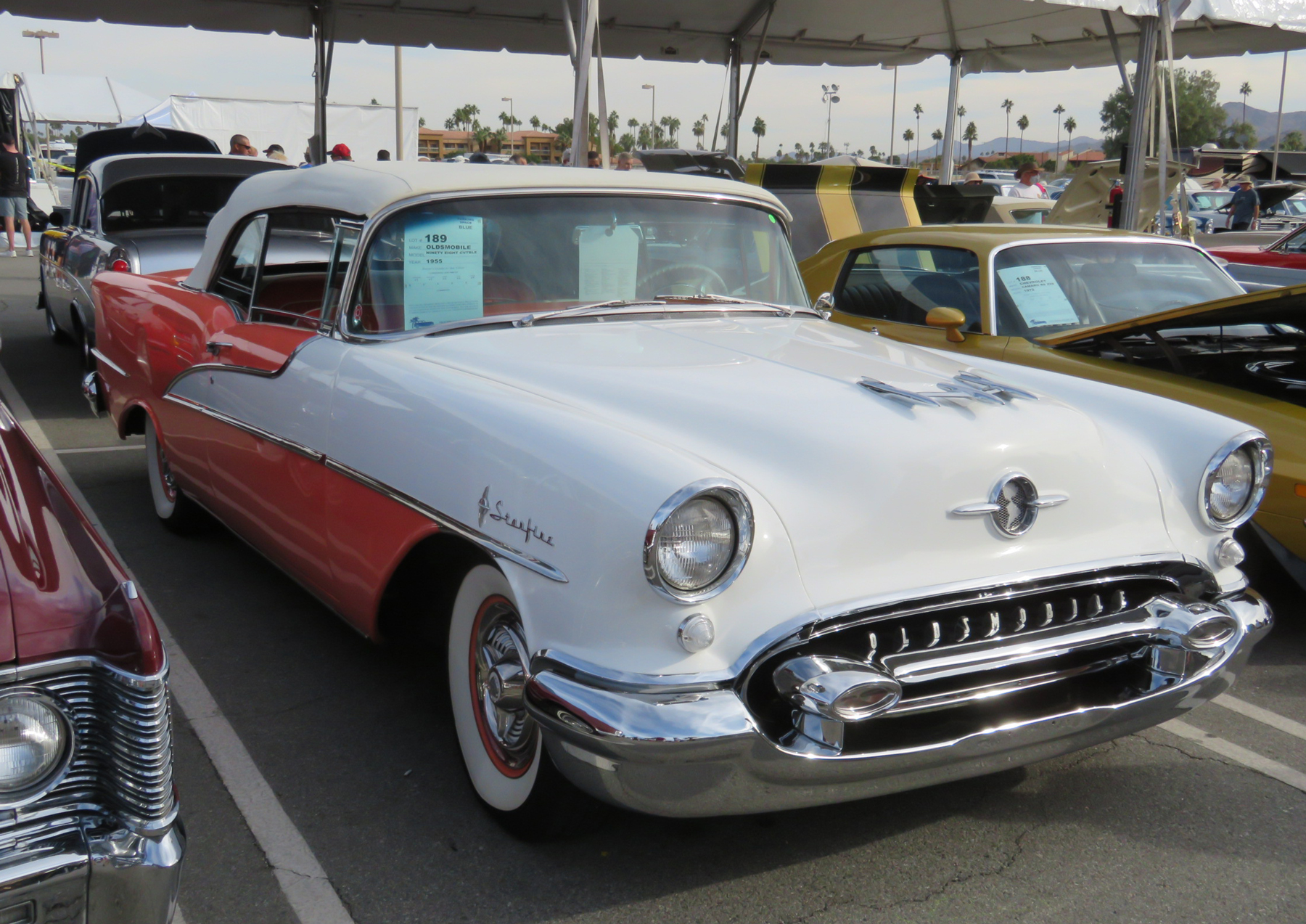 Nov. 19, 2021 - 1955 Oldsmobile Super 88 Holiday Coupe.
