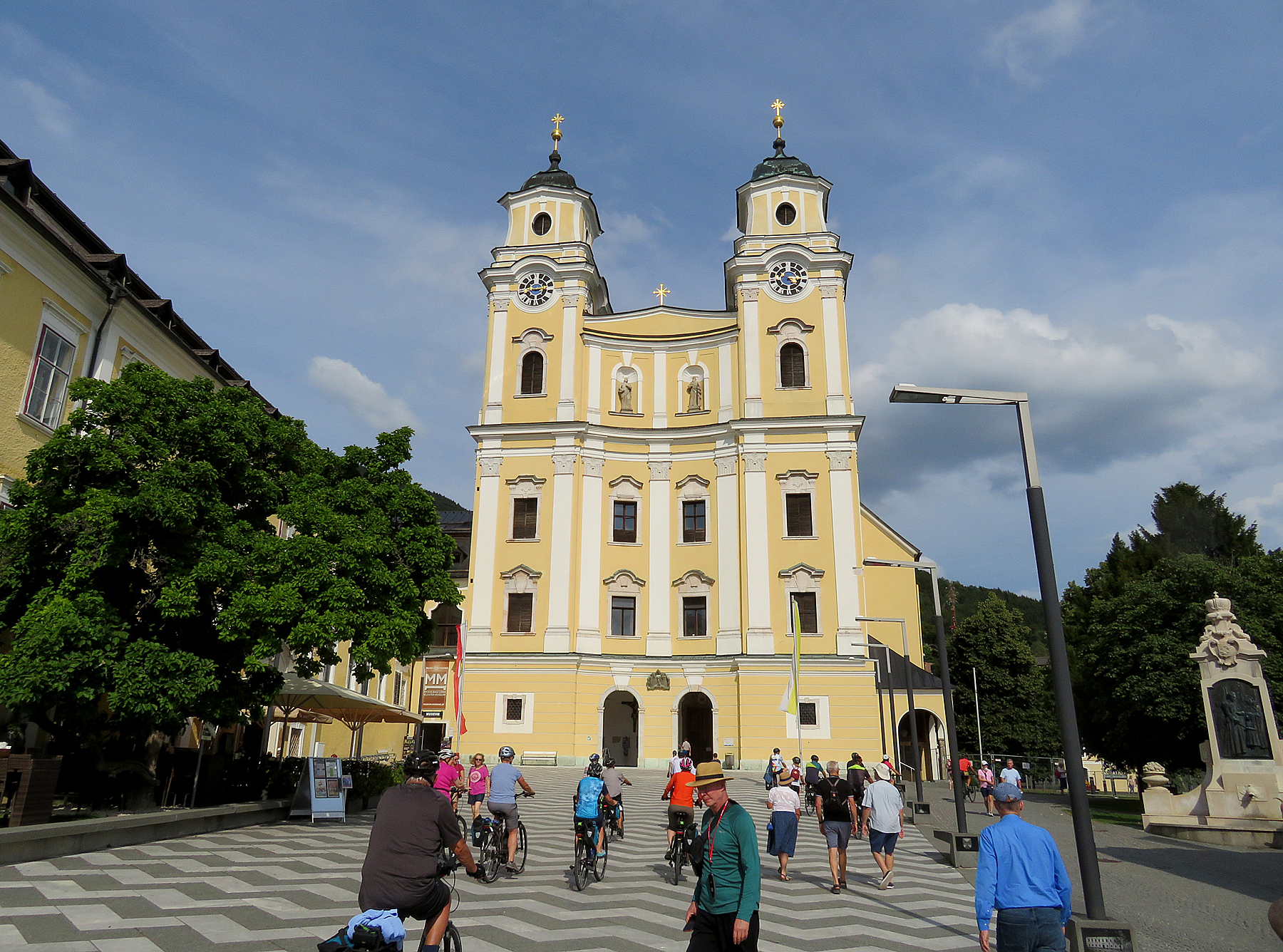 Aug. 15, 2022 - Basilica of St. Michael exterior.