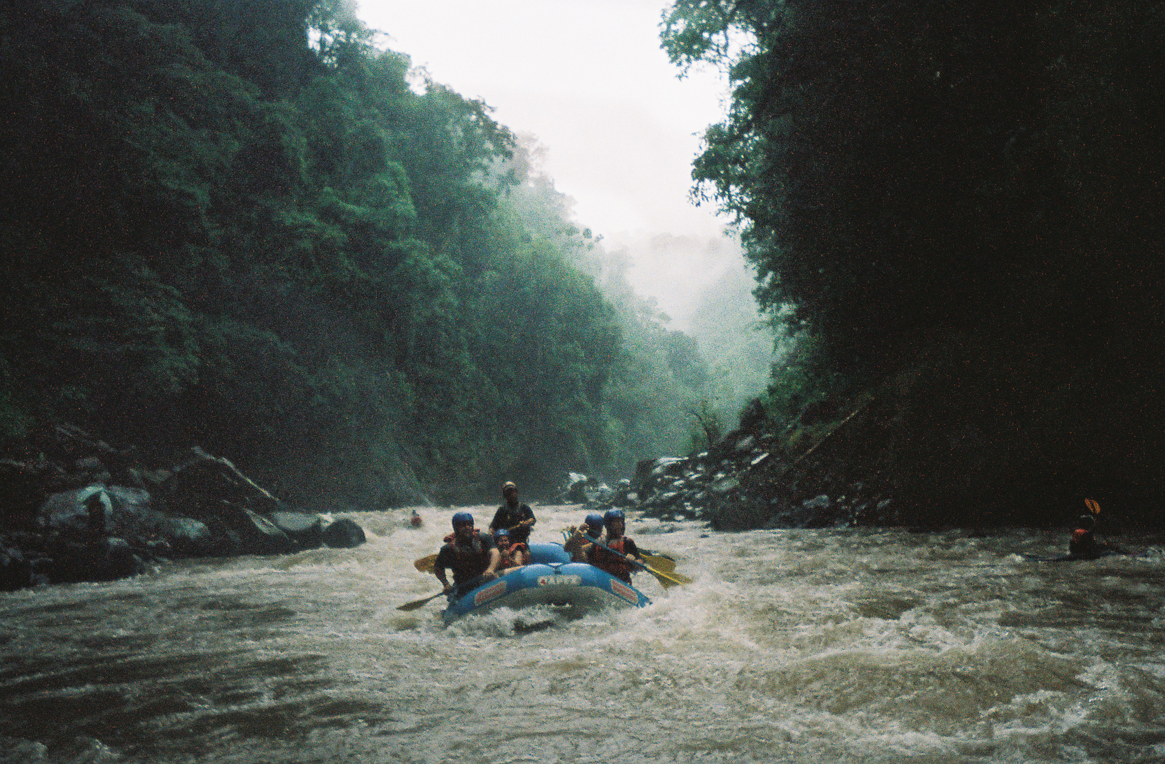 May 21, 2006 - Whitewater rafting down the Pacuare River in Costa Rica.