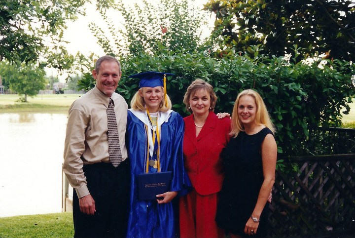 May 28, 1999 - Celebrating Dana's high school graduation.