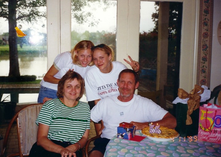 April 11, 1999 - Dave's 55th birthday celebration.