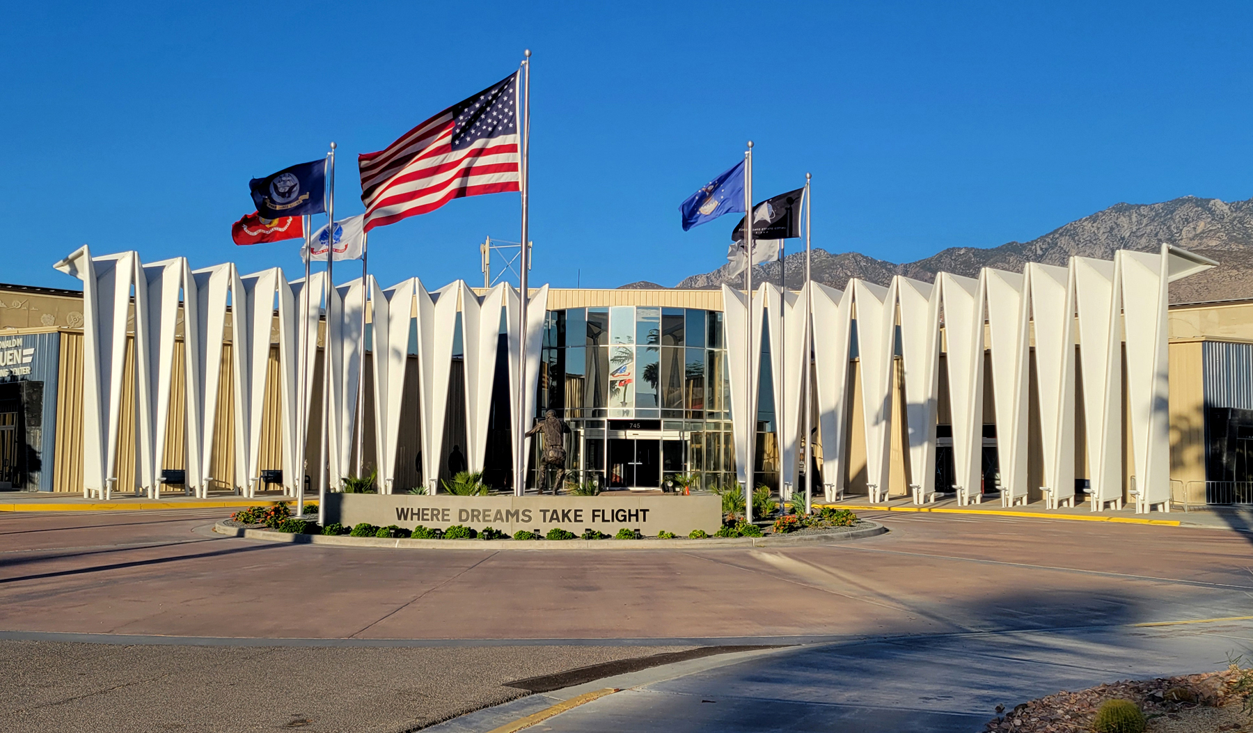 Palm Springs Air Museum Entrance